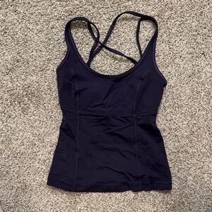 lululemon athletica Navy Strappy Camisole